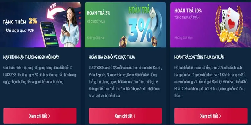 Ưu đãi độc quyền Live Casino